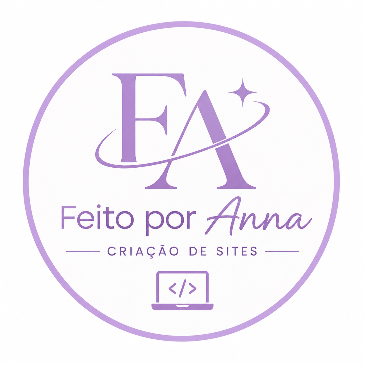 Logo Feito por Anna | Criação de Sites